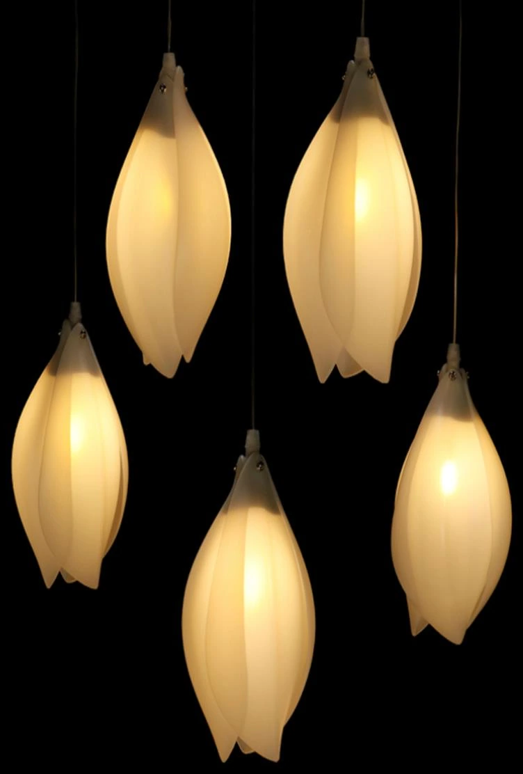 LED Hanging Lotus x5 14x22